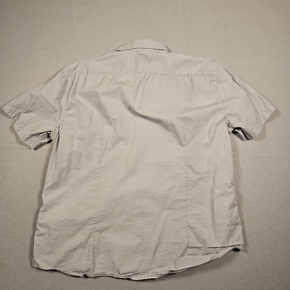 J. Maverick Shirt Short Sleeve Geometric Microprint XL - Picture 7 of 7